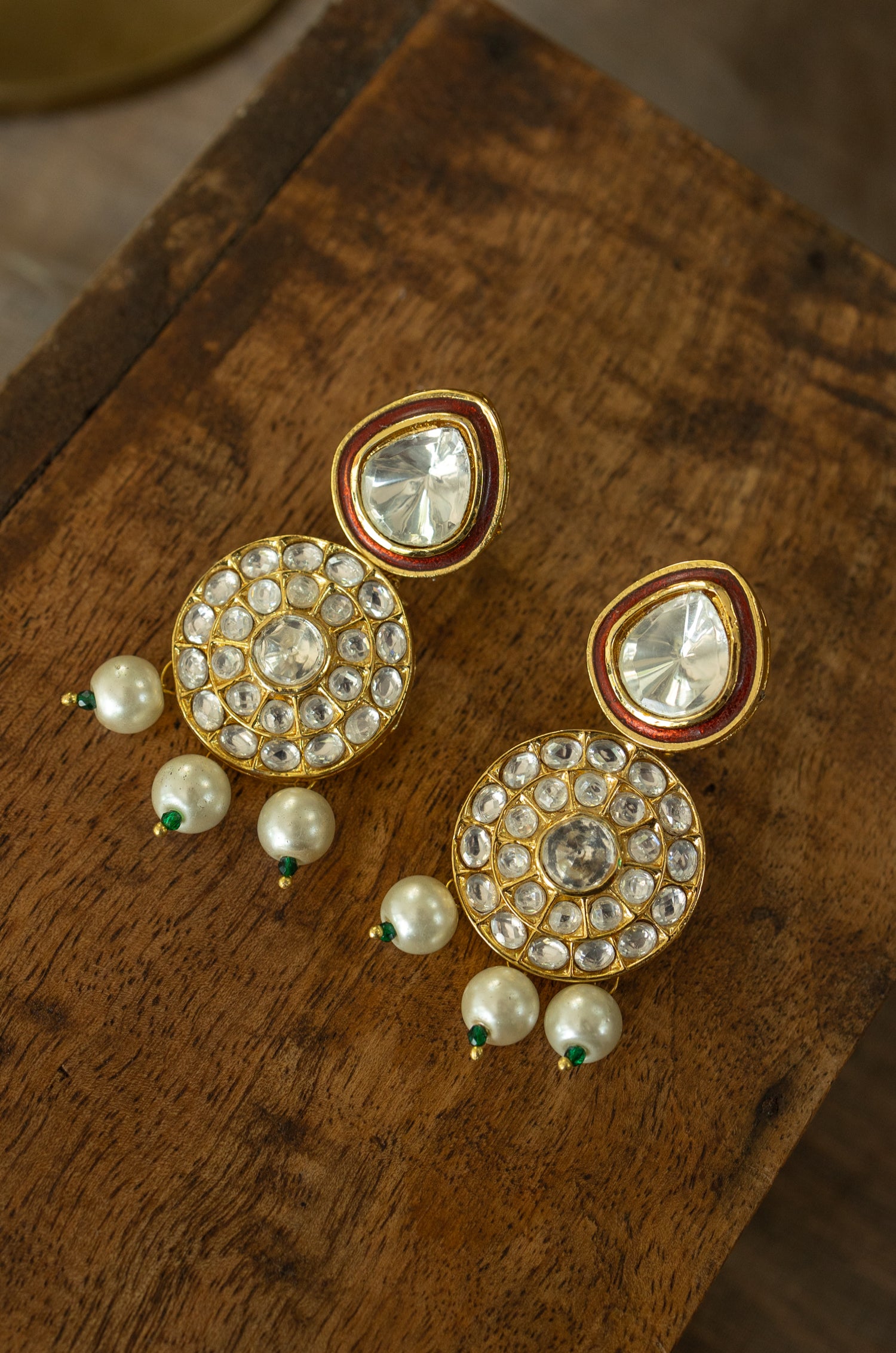 Pragya Kundan Earrings