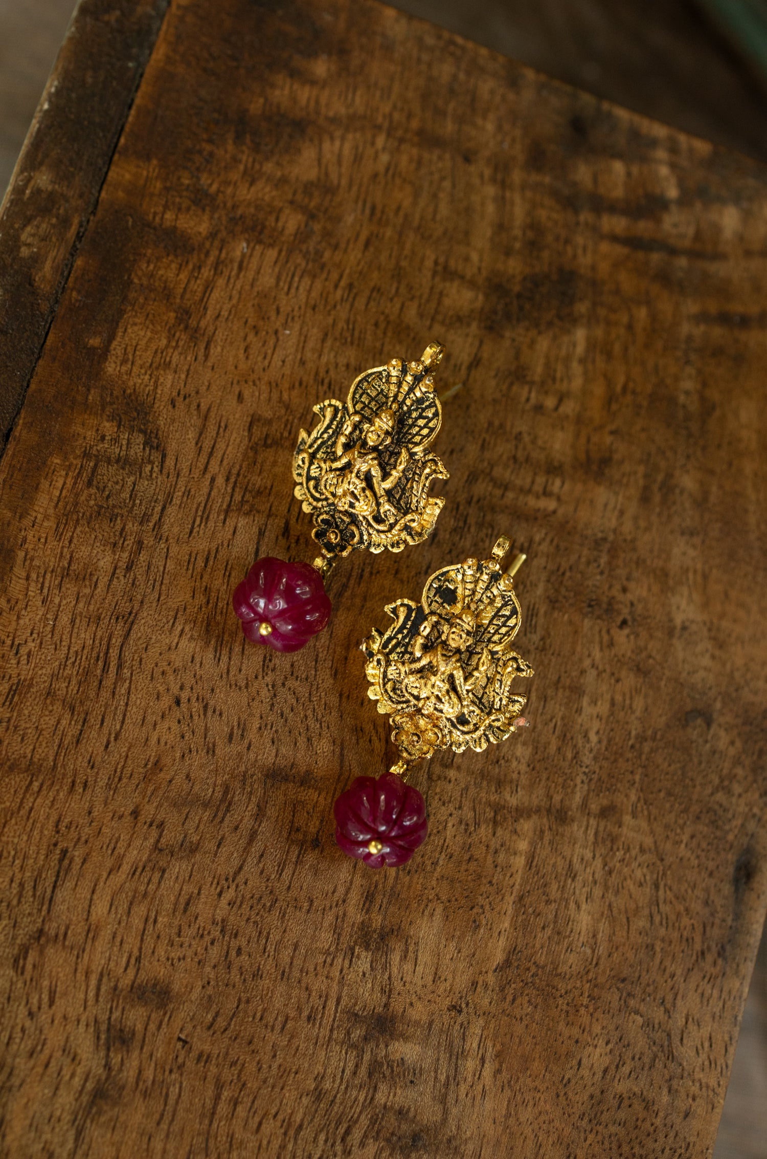 Priya Temple Earrings