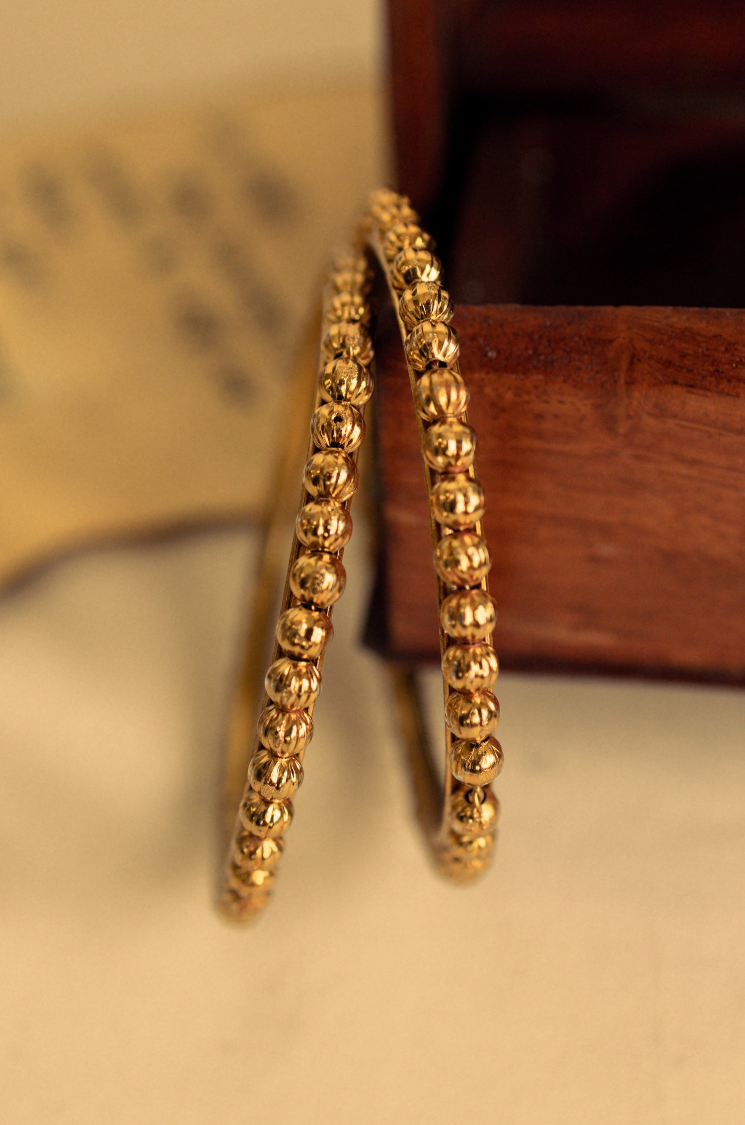Vameka Antique Bangles - Set of 2