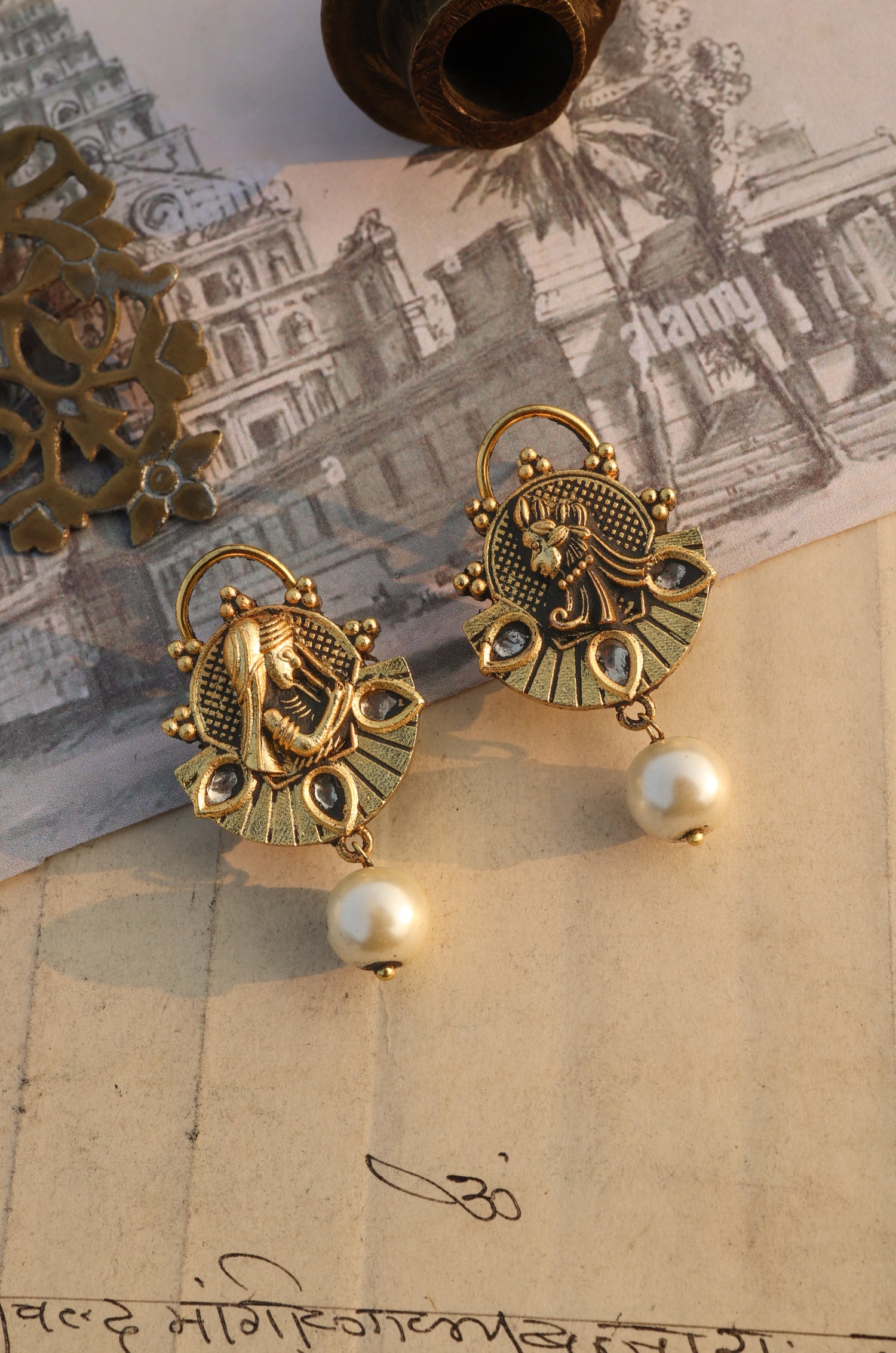Quds Temple Earrings