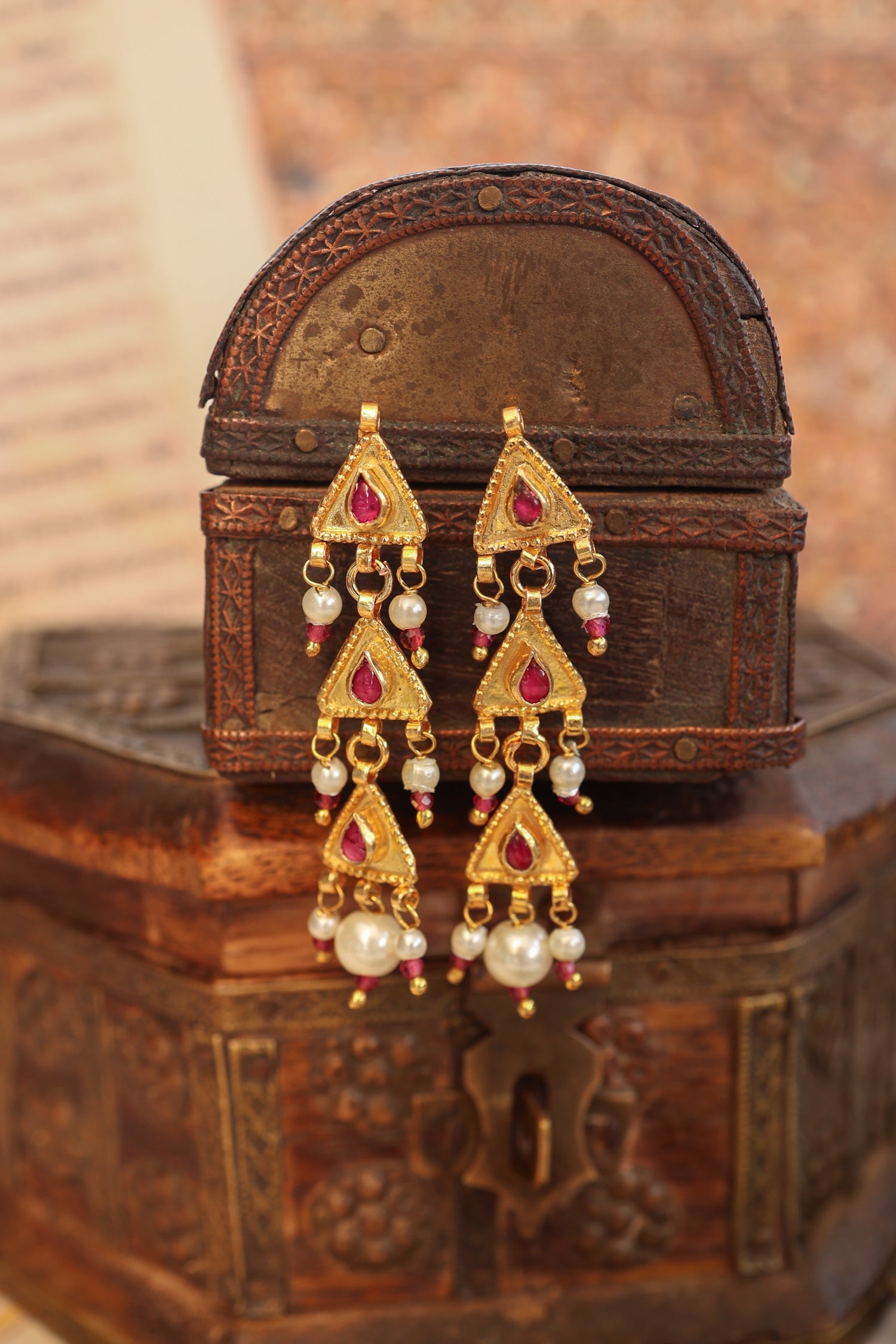 Arpita Kundan Earrings